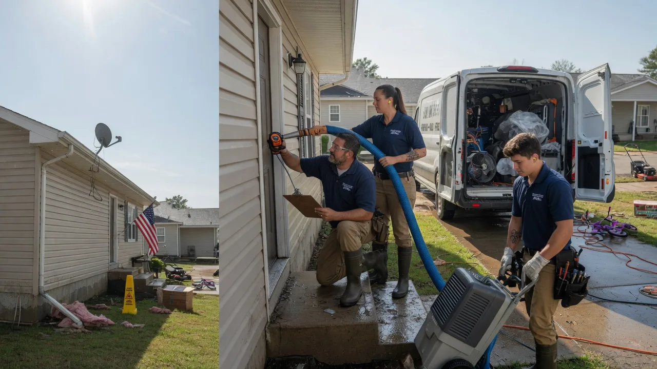 Ceiling Water Damage Restoration in Strathcona, MN near me